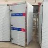 Cuarto de Vapor para Bollos al Vapor de Doble Puerta Comercial con Carro Eléctrico Gabinete para Cocinar al Vapor Arroz, Gabinete para Cocinar al Vapor Bollos al Vapor y Arroz al Vapor