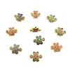 Liga Óleo-Gota Cloisonné Nó Chinês DIY Artesanal Banhado a Ouro Esmalte Filigrana Pingente Nuvem Contas Espaçadoras Acessório Materiais