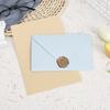 Conjunto de Papel de Carta e Envelope Convite Envelope Starlight Cartão Perolado Cartão Postal Colorido Simples Armazenamento de Cartas de Amor Papel Timbrado com Selo de Cera