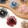 Diseño Personalizado Hueco Cristal Alambre Envuelto a Mano Flor Accesorios DIY Ropa Accesorios para el Cabello Flores para Zapatos Adornos Suministros Accesorios