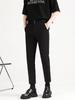 Pantalones de Verano para Hombre de Estilo Maduro Ligero Estilo Coreano Ajustado Pierna Cónica Pantalones de Negocios Pantalones Casuales para Hombre Pantalones Modernos al Tobillo