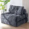 Sofá perezoso, sofá cama de sala de estar para una persona, sofá cama plegable, colchoneta de tatami para ocio, cómodo para relajarse, cama para perro de tamaño humano, sofá comprimido