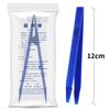 Pinzas médicas equipo médico desechable pinza para apósitos desinfección medicinal clip pequeño de plástico empaque individual