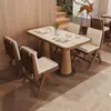 Mobiliario de comedor de alta gama, incluyendo mesas y sillas, popular en cafés de moda, establecimientos comerciales, restaurantes, hoteles y casas de huéspedes; mesas y sillas de comedor de madera maciza hechas a medida