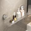 Estante de Almacenamiento Corrugado Personalizable para Baño Hogar de Baño Estante de Almacenamiento y Organización para Inodoro Montado en Pared sin Perforación