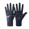 Luvas de Seda de Gelo Respiráveis de Verão para Exterior Finas Anti-UV Esportivas Ciclismo Dedos Inteiros Respiráveis Antiderrapantes Luvas de Proteção Solar