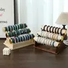 Soporte de Exhibición de Joyería de Madera Maciza de Gran Capacidad para Collares, Pulseras, Brazaletes, Adornos, Gomas para el Cabello, Anillos para el Cabello, Relojes, Estante de Almacenamiento