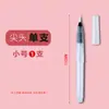 Pincel de cerdas macias para pintura com aquarela sólida de caneta-tinteiro caneta com reservatório de água de grande capacidade pincel para pintura com lápis de cor solúvel em água