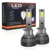 Faro Led H4 de Doble Tubo de Cobre 130W Transfronterizo H7 Coche H1 Bombilla 9005 Alta Potencia 12V24V9006 H11