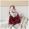 Moda Estilo Coreano Lunares Bolso para el Brazo Personalidad Chic Bloqueo de Color Bolso Cubo Personalidad Nicho Simple Moderno Bolso de Hombro Cruzado