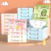 Al por mayor [Caja Completa de 24 Paquetes 9.9] Papel de Pañuelo Portátil, Paquete Pequeño de Papel de Pañuelo, Amigable con la Piel y Engrosado