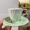 Despacho para Exportación a Turquía Tazas de Espresso de Porcelana Fina Tazas y Platillos para el Té de la Tarde Ingleses