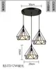 Lámpara Colgante Estilo Industrial, Loft Vintage, Salón de Peluquería, Tienda de Ropa, Cafetería, Cibercafé, Comedor, Lámpara Colgante Creativa de una Cabeza con Cuerda de Cáñamo