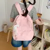 Mochila de estrellas para niñas, linda y elegante para estudiantes de preparatoria, ligera y moderna, mochila sencilla para estudiantes de secundaria, mochila pequeña para salidas