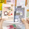 Libro de Notas Adhesivas Escribibles Yuxian, Cosas Simples Nostálgicas, Libro de Pegatinas para Mensajes Collage DIY para Diario
