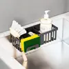 Estante de Detergente para Fregadero de Cocina de Actualización Transfronteriza Estante de Secado para Paños de Cocina Esponjas Almacenamiento de Paños para Encimera