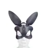 Máscara de coelho brinquedo YGM feminina P/M, acessório alternativo para role-playing e máscaras de festa
