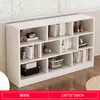 Estante, estante de livros, prateleira de armazenamento simples de piso, prateleira de armazenamento minimalista para escritório, sala de estar, quarto, pequena estante
