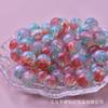 10mm proteína jade contas de vidro quebrado pipoca de vidro solta contas redondas DIY artesanal frisado pulseira colar acessórios
