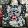 2026 Nueva Serie Transfronteriza de Cachorros Estampado Digital Bolso de Hombro Acolchado de Moda