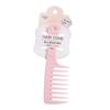Chuan Qier Pente de Cabeleireiro Pente de Dentes Largos Pente de Cabelo Encaracolado Pente de Cabelo Reto Engrossado Pente de Dentes Grossos Pente de Viagem Rosa