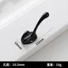 Gancho de roupa antigo de liga para guarda-roupa armário banheiro gancho de roupa de banheiro gancho de parede móveis antigos gancho duplo de ferro