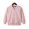 Sudadera con Cremallera para Niños Hecha a Medida para Primavera y Otoño, Estilo Coreano Camisa Lisa con Cremallera, Procesamiento de Muestras, Top Suelto de Algodón de Color Sólido, Pedido Personalizado