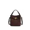 Bolsa tote balde vintage de alta qualidade para mulheres 2026 inverno nova elegante versátil bolsa de ombro única bolsa transversal