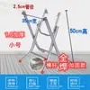 Frete Grátis Pernas de Mesa de Jantar Suporte de Mesa Dobrável Simples Estrutura de Mesa Grande para Barraca de Comida Pernas de Mesa de Ferro Aço Inoxidável He Zhi Zhang