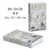 Livro Falso Moderno Simples Luxo Simulação Livro Enfeites de Escritório Gabinete de TV Livro Decorativo
