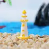 Decoración de botella ecológica de micro paisajismo adornos pequeños faro de color pecera de acuario manualidades de resina fabricantes al por mayor
