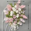 Accesorios de Boda Flores de Simulación Arreglo de Compromiso Decoración Flores Colgantes Escena de Boda Flores Falsas Arco Fondo de Pared de Flores Punto de Flores Flores de Esquina