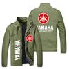 Otoño e invierno 2022 comercio exterior transfronterizo nuevo logo estampado chaqueta Moda callejera para hombre chaqueta cárdigan para montar en motocicleta