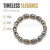 Joias Populares Transfronteiriças da Amazon Pedra Natural Cruz Pulseira Personalizada Casal Melhor Amigo Pulseira Feminina Joias Atacado