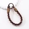 Nuevo Cordón Trenzado Simple Retorcido para Teléfono Móvil Bolso de Mano Cuerda para la Muñeca Cadena de Llaves Colgante Fuerte y Práctico Cadena Anti-Pérdida para Teléfono Móvil para Mujeres