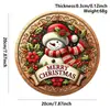 Colgantes Populares Navideños de Estilo Nórdico para Puerta Decoraciones de Pared Feliz Navidad Accesorios Festivos