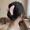 Presilha de cabelo flor de acetato simples e elegante para mulheres, novo modelo 2026, presilha para a parte de trás da cabeça, grampo para meio rabo de cavalo, presilha de tubarão