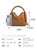 2026 Nuevo Estilo Bolso de Mano de Cuero de Vaca Versátil Simple de Gama Alta para Mujer Bolso de Hombro de Gran Capacidad Bolso Cruzado