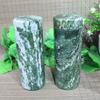 Venta al por mayor de fábrica Taza de agua Xiuyu Jade Lantian Jade Lushan Taza de agua de jade Taza de té exquisita regalo Pulsera de jade
