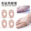 Protectores de Fieltro para Juanetes, Huesos Grandes del Pie, Almohadillas Anti-Rozaduras para Callos y Ampollas en el Pie, Protectores Adhesivos para Dedos del Pie