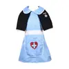 Disfraz de Enfermera para Niña Halloween Juego de Rol Cosplay Disfraz para Actuación del Día del Niño para Niños