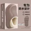 Zapatillas de Algodón Impermeables para Hombre al por Mayor Invierno Hogar Interior Más Terciopelo Antideslizante Cálido Suela Gruesa Talón Cerrado Zapatos de Algodón para Exteriores Mujer