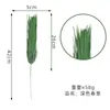 Grama artificial de primavera, plantas verdes, plantas falsas para paisagismo interno, decorações de casamento, vitrines de shoppings, decoração suave para casa, fornecimento no atacado