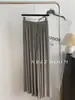 80% Algodão Modal Cintura Elástica Cordão Calça Saia Calça de Dança Feminina Fina Cintura Alta Drapeada Perna Larga Calças Verão e Outono 2025