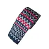 Gravata Tricô Casual Listrada Masculina Atacado, Gravata de Pescoço Estreita Slim Fashion, Gravata Tricô Plano Slim Masculina