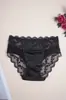 Fornecimento Exclusivo Transfronteiriço de Roupa Íntima Feminina, Calcinhas de Cetim com Renda de Luxo Leve, Cintura Média, Sem Costura, Não Restritivas, Respiráveis, Confortáveis, Amigáveis à Pele, Antibacterianas