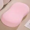 Almohada de Seda de Hielo para Vientre de Gato Almohada de Espuma Viscoelástica Almohada de Vientre de Verano Columna Cervical Dormir Oficina Cama Almohada Cojín