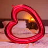 Globo Coreano con Forma de Corazón Globo de Número Hueco de Papel de Aluminio Decoración de Cumpleaños Infantil Femenino Bebé Globo Hueco de 40 pulgadas