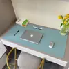 Alfombrilla de ratón de cuero para escritorio transfronteriza, alfombrilla grande para mesa, impermeable, para computadora, oficina, escritura, se puede imprimir y grabar en relieve