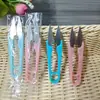Tijeras Pequeñas para el Hogar para Cortar Hilos, Tijeras para Hilo del Hogar, Tijeras en Forma de U, Tijeras para Bordado de Punto de Cruz, Tijeras para Hilo, Tijeras para Sedal de Pesca, Colores Aleatorios